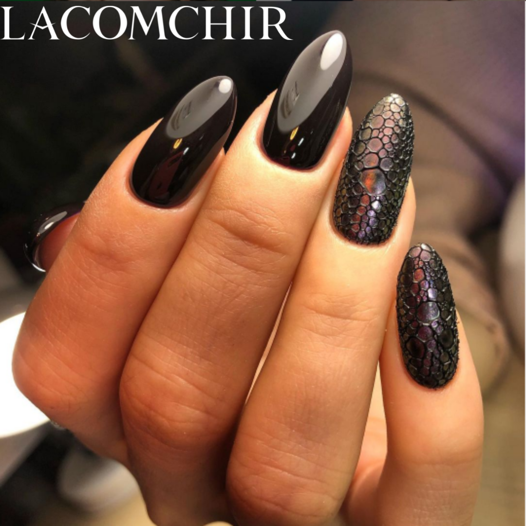 Επαγγελματικό ημιμόνιμο βερνίκι νυχιών Lacomchir Black Series