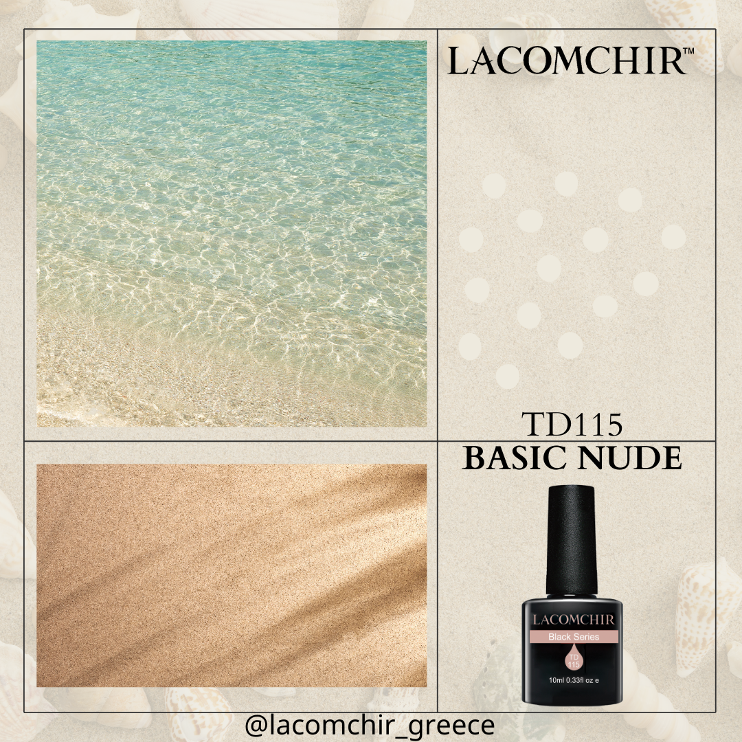 Επαγγελματικό ημιμόνιμο βερνίκι νυχιών Lacomchir Black Series