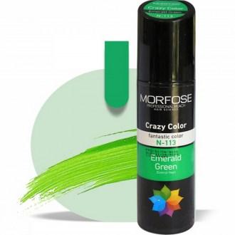 Morfose Hair Crazy Color 113 Emerald Green - 150ml - 10019-113