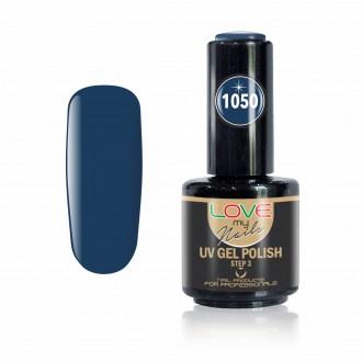 Love My Nails Ημιμόνιμο Βερνίκι Νυχιών UV/LED 1050 Μπλε - 16ml - 18003-1050