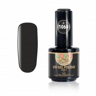 Love My Nails Ημιμόνιμο Βερνίκι Νυχιών UV/LED 1060 Μαύρο - 16ml - 18003-1060