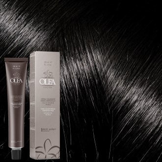 Olea Βαφή Μαλλιών Χωρίς Αμμωνία No 1.0 Μαύρο - 100ml - 10002-1