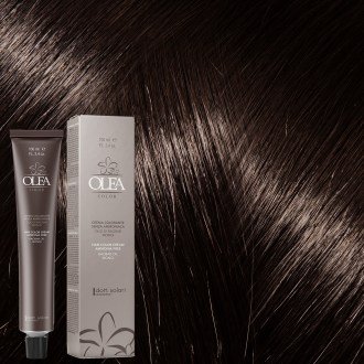 Olea Βαφή Μαλλιών Χωρίς Αμμωνία No 4.0 Καστανό - 100ml - 10002-4