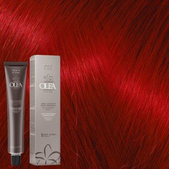 Olea Βαφή Μαλλιών Χωρίς Αμμωνία No 7.66 Ξανθό Έντονο Κόκκινο-100ml 10002-766