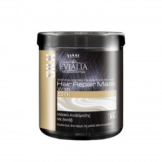 Evialia Μάσκα Μαλλιών με Μετάξι, Κερατίνη, Β5 κ Πλούσια Ενεργά-1lt 11314