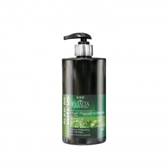 Evialia Μάσκα Μαλλιών με Λάδι Ελιάς Αντλία, Β5 κ Πλούσια Ενεργά Συστατικά-500ml 11319-2