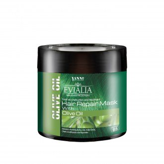 Evialia Μάσκα Μαλλιών με Λάδι Ελιάς, Β5 κ Πλούσια Ενεργά Συστατικά-500ml 11319