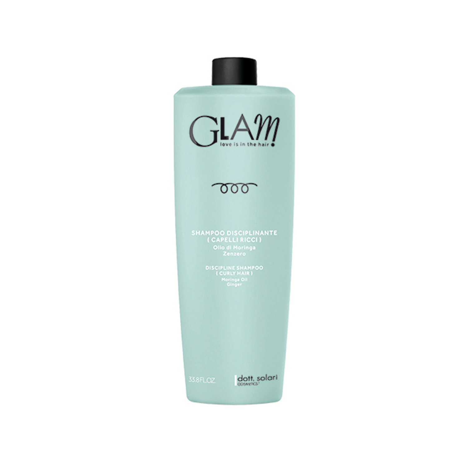 Glam Σαμπουάν για Πειθαρχημένες Μπούκλες Discipline Curly Hair - 1lt - 13019