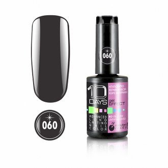 10Days Gel Effect Βερνίκι Νυχιών 060 Μαύρο - 11ml - 18020-060