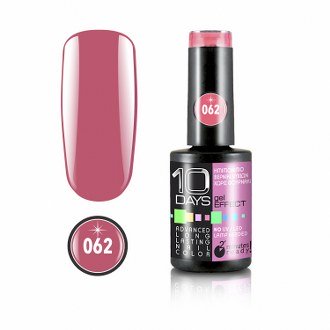 10Days Gel Effect Βερνίκι Νυχιών 062 Ροζ σκούρο - 11ml - 18020-062