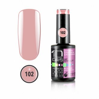 10Days Gel Effect Βερνίκι Νυχιών 102 Ροζ nude - 11ml - 18020-102