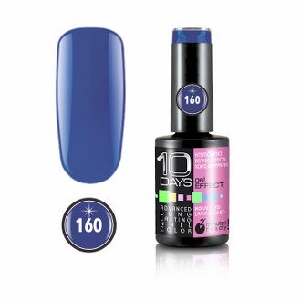 10Days Gel Effect Βερνίκι Νυχιών 160 Μπλε Ηλεκτρίκ - 11ml - 18020-160