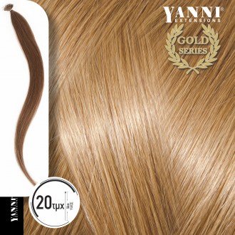 Extensions Κερατίνης Σετ 20 Τούφες Φυσική Τρίχα Νο 8.0 Ξανθό Ανοιχτό-50cm 21101-8