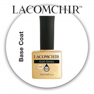 Lacomchir UV/LED Premium Gold Series Base Coat - 12ml - 23010-BASE
