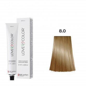 Love Me Color Βαφή μαλλιών 8.0 Ξανθό Ανοιχτό-100ml N10000-8