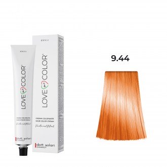 Love Me Color Βαφή μαλλιών 9.44 Ξανθό Πολύ Ανοιχτό  Έντονο Χάλκινο-100ml N10000-944