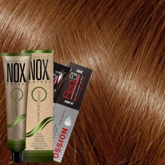 Ossion Nox Morfose Βαφή Μαλλιών 7.34 Ξανθό Χρυσό Χάλκινο-60ml N10017-734