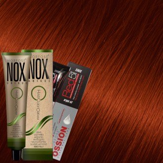 Ossion Nox Morfose Βαφή Μαλλιών 7.44 Βαθύ Πορτοκαλί - 60ml - N10017-744