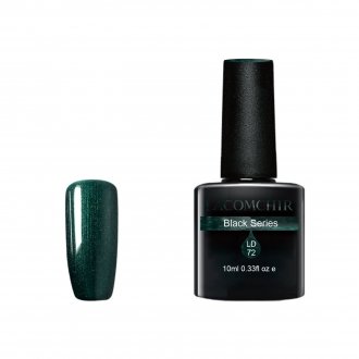 Lacomchir UV/LED Black Series LD072 Metal Green - 10ml - 23002-LD072