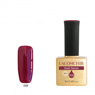 Lacomchir UV - LED Premium Gold 008 Petit Rouge - 12ml - 23010-008