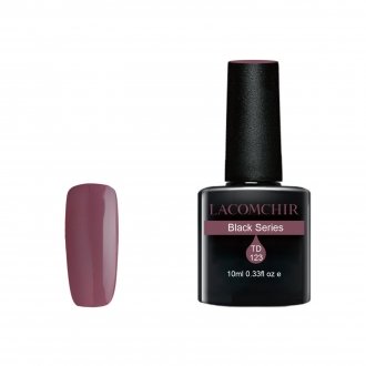 Lacomchir UV/LED Black Series TD123 Dusty Purple - 10ml - 23002-TD123