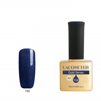 Lacomchir UV - LED Premium Gold 102 Galaxy Blue -12ml - 23010-102