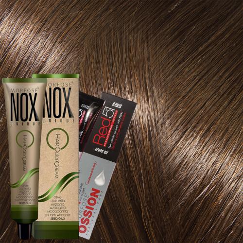 Ossion Nox Morfose Βαφή Μαλλιών 7.77 Ξανθό Σοκολατί - 60ml - N10017-777