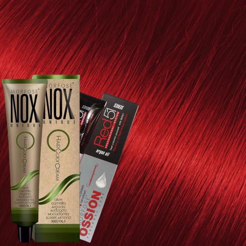Ossion Nox Morfose Βαφή Μαλλιών 8.65 Κόκκινο Ροζέ - 60ml - N10017-865