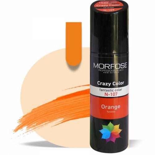 Morfose Hair Crazy Color 107 Orange - 150ml - 10019-107