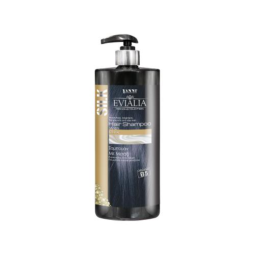 Evialia Σαμπουάν με Μετάξι Κερατίνη B5 κ Πλούσια Ενεργά Συστατικά - 1lt - 11025