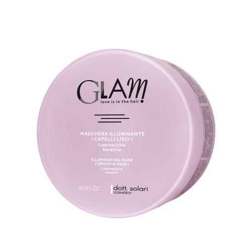 Glam Μάσκα Λείανσης κ Λάμψης Illuminating Smooth Hair - 500ml - 13305