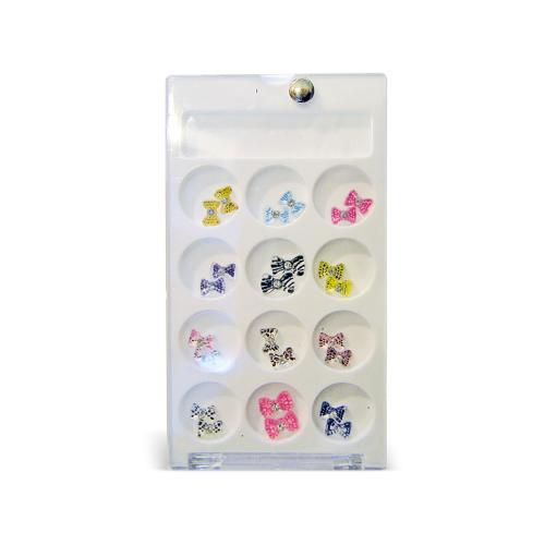 Διακοσμητικά Νυχιών Γυαλιστεροί Φιόγκοι - 24Τεμ - 18954