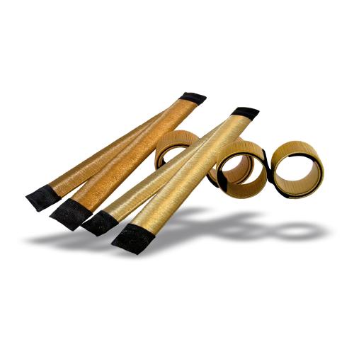 Τσόκερ διπλό με Τρίχα Χάλκινο - Σκούρο Ξανθό - 20305