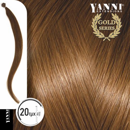 Extensions Κερατίνης Σετ 20 Τούφες Φυσική Τρίχα Νο 7.3 Ξανθό Ντορέ-50cm 21101-73