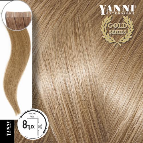 Τρέσα Φυσική Τρίχα Αυτοκόλλητη Νο 9.0 Ξανθό Πολύ Ανοιχτό-50cm - 21108-9