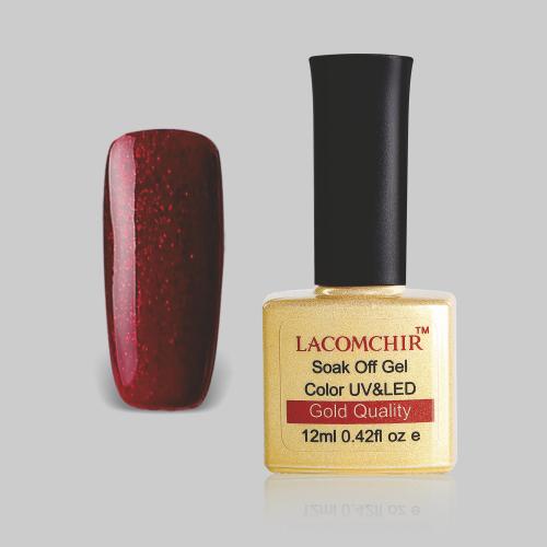 Lacomchir UV - LED Gold 082 X-Mas Red - 12ml - 23000-082