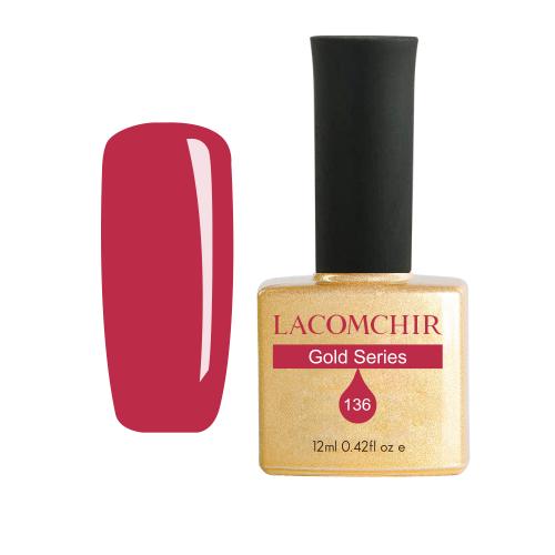 Lacomchir UV - LED Gold 136 Coral Passion  - 12ml - 23000-136