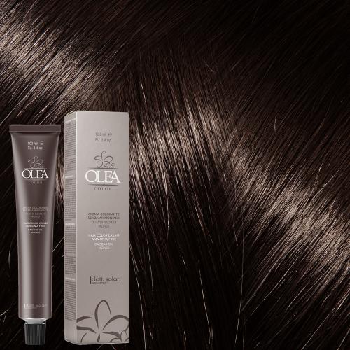 Olea Βαφή Μαλλιών Χωρίς Αμμωνία No 4.0 Καστανό - 100ml - 10002-4