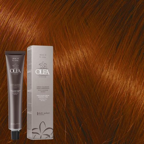 Olea Βαφή Μαλλιών Χωρίς Αμμωνία No 6.4 Ξανθό Σκούρο Χάλκινο-100ml 10002-64