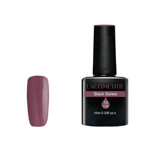Lacomchir UV/LED Black Series TD123 Dusty Purple - 10ml - 23002-TD123