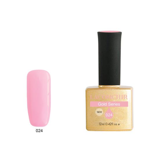 Lacomchir UV - LED Premium Gold 024 Positive Pink -12ml - 23010-024