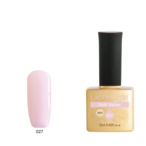 Lacomchir UV - LED Premium Gold 027 Frosty Pink -12ml - 23010-027