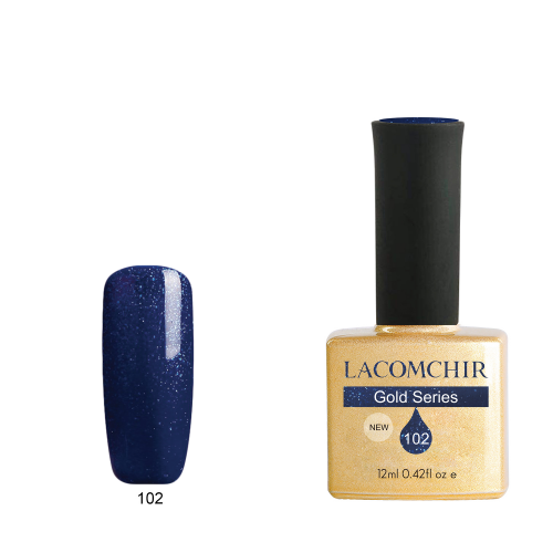 Lacomchir UV - LED Premium Gold 102 Galaxy Blue -12ml - 23010-102