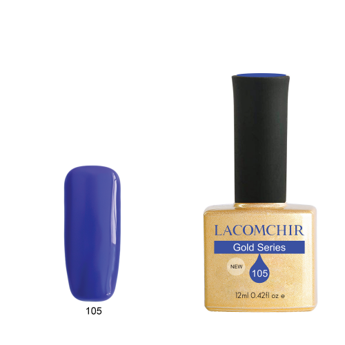 Lacomchir UV - LED Premium Gold 105 Royal Blue - 12ml - 23010-105
