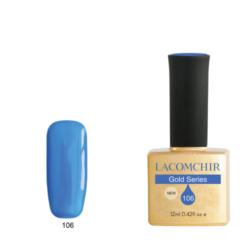 Lacomchir UV - LED Premium Gold 106 Havana Blue - 12ml - 23010-106