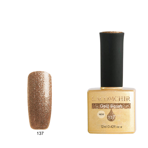 Lacomchir UV - LED Premium Gold 137 Glamour -12ml - 23010-137