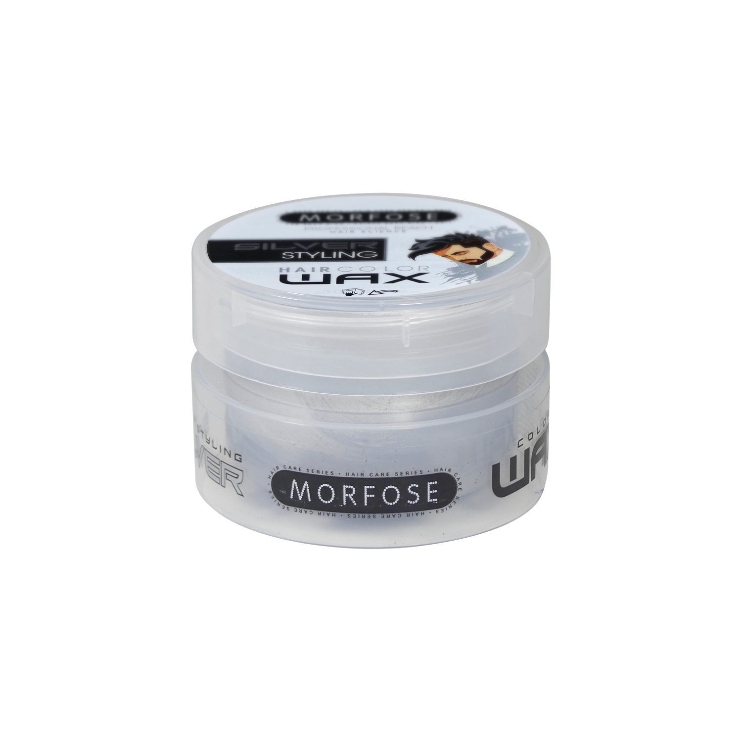 Gel Wax Mud Morfose Color Wax Ασημί 100ml