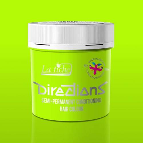 Directions Ημιμόνιμη Βαφή Μαλλιών Fluorescent Green - 88ml - 10015-38