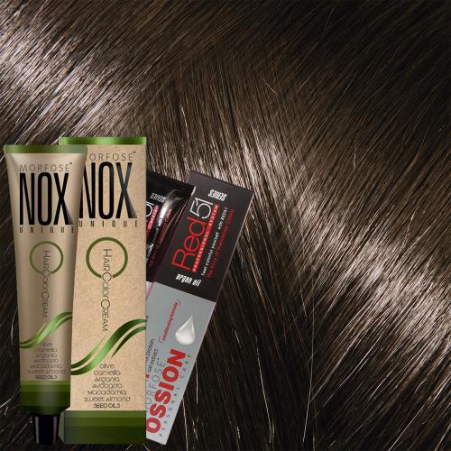 Ossion Nox Morfose Βαφή Μαλλιών 6.00 Ξανθό Σκούρο Ενισχυμένο-60ml N10017-600