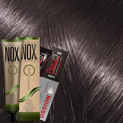 Ossion Nox Morfose Βαφή Μαλλιών 7.71 Ξανθό Καφέ Μπεζ - 60ml - N10017-771